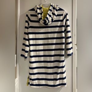 Mini Boden toweling throw-on dress